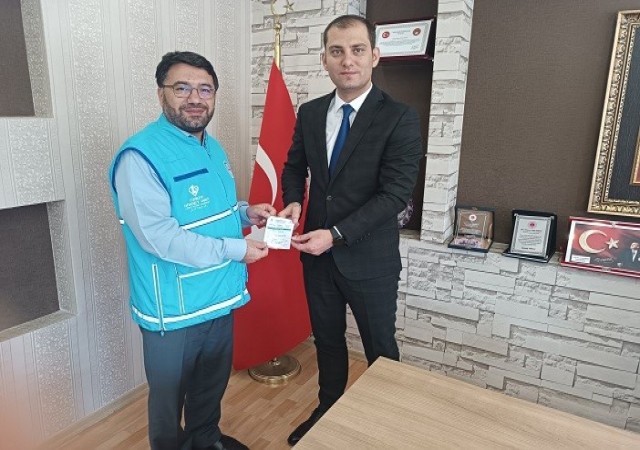 Başsavcı Ünlüsoy, TDVye kurban bağışında bulundu