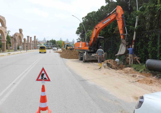 Büyükşehirden Serik Belek turizm bölgesine dev yatırım