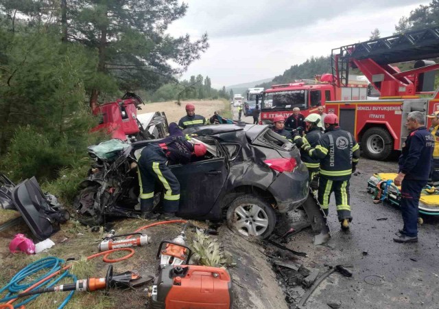 Denizlide son 1 haftada 155 trafik kazası meydana geldi