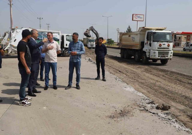 Diyarbakırda içme suyu hatlarında taşıma çalışmaları sürüyor