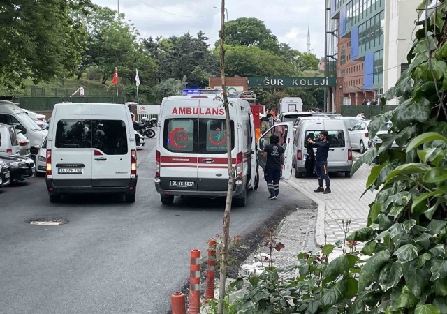 Küçükçekmecede bir özel okulda deney sırasında patlama yaşandı: 5 öğrenci yaralandı