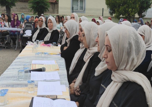 Manisanın ilk Köy Yaşam Merkezinde Kuran-ı Kerim şöleni