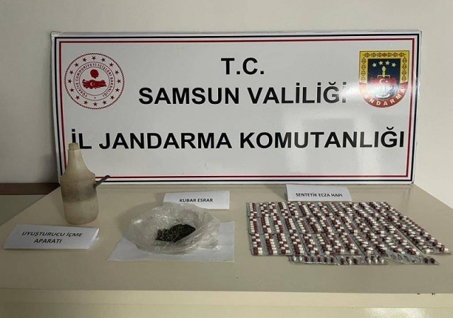 Samsunda uyuşturucu operasyonu: 2 gözaltı