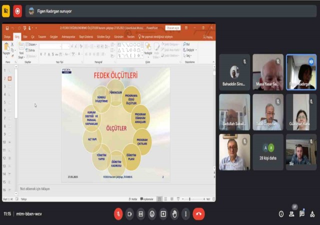 ZBEÜ Öğretim Üyesi FEDEK Bilgilendirme Çalıştayına katıldı