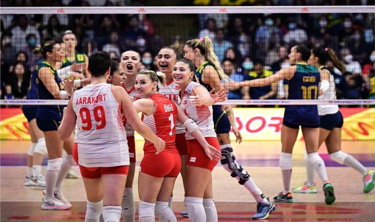 2023 FIVB Milletler Ligi: Brezilya: 0 - Türkiye: 3