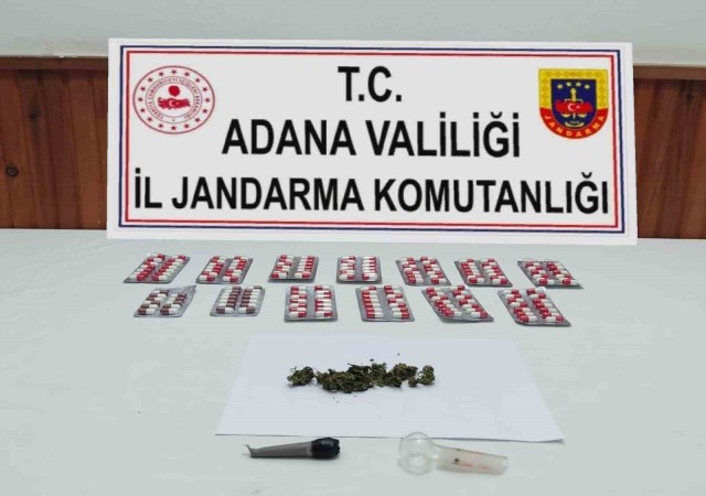 Adanada 177 adet uyuşturucu hap ele geçirildi