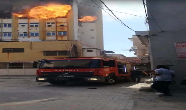 Adana’da kuyum atölyesinde yangın ve patlama