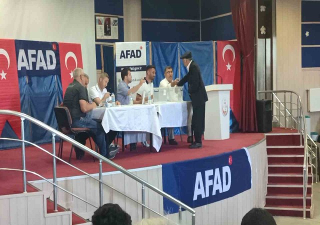 Adıyamanda deprem konutlarının kuraları çekildi