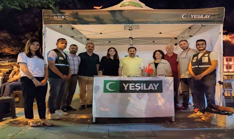 Amasya evleri uyuşturucuyla mücadele için ‘yeşile büründü