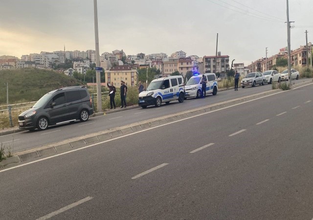 Aracıyla seyir halindeyken hayatının şokunu yaşadı