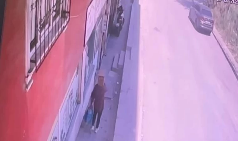 Arnavutköy’de başına kutu geçirerek bisiklet çaldı