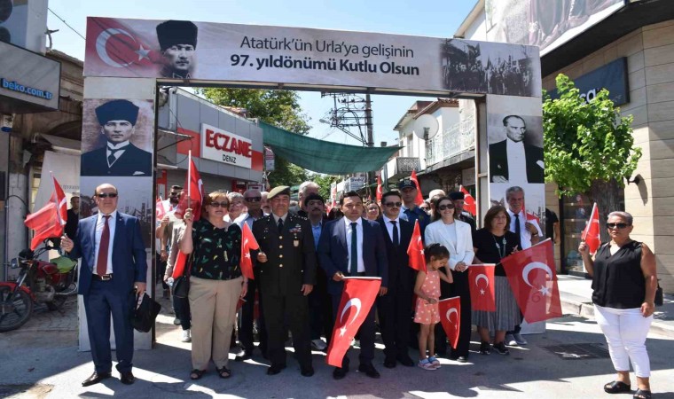 Atatürkün Urlaya gelişinin 97. yılı coşkuyla kutlandı