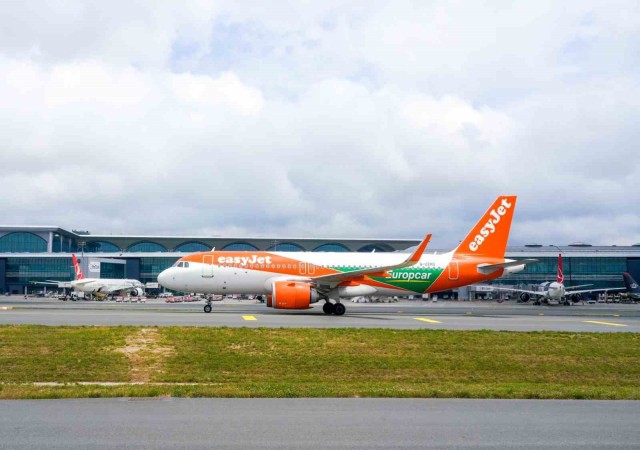 Avrupanın en çok tercih edilen hava yolu şirketlerinden EasyJet İstanbul Havalimanı uçuşlarına başladı