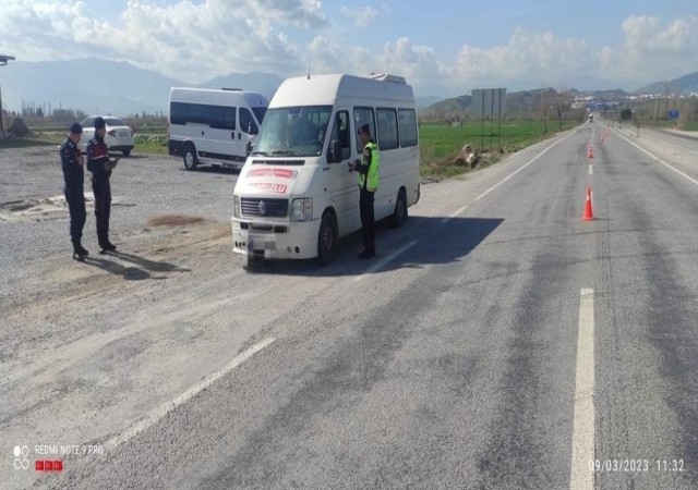 Aydında jandarmadan huzur ve güven uygulaması