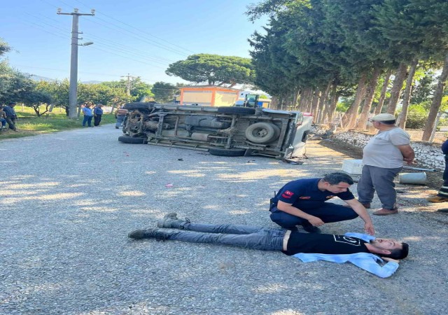 Aydında trafik kazası: 1 yaralı