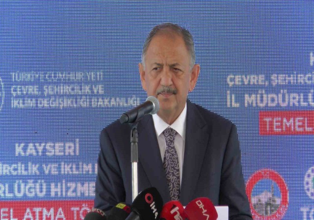 Bakan Özhaseki: “Deprem bölgesindeki kent merkezlerinde ‘Yerinde Dönüşüm yapacağız”