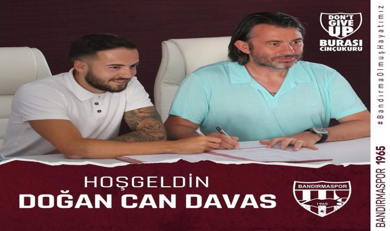 Bandırmaspor, Doğan Can Davası transfer etti