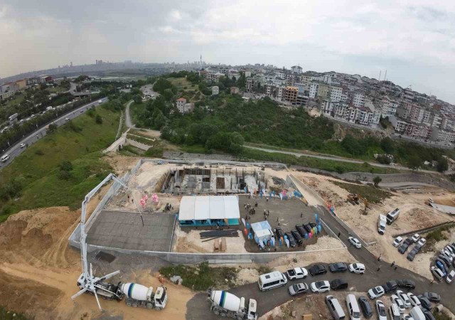 Başakşehirde Altınşehir İlkokulunun temeli atıldı