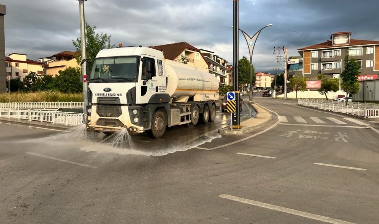 Başiskelede bayram temizliği