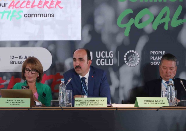 Başkan Altay: “Konya olarak 26 Ekimde UCLG Dünya Konseyine ev sahipliği yapacağız”