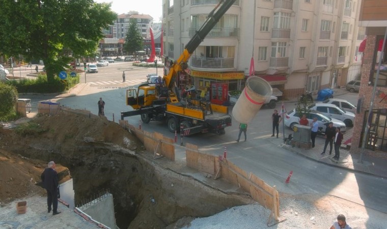 Başkan Bakkalcıoğlu altyapı çalışmalarına katıldı