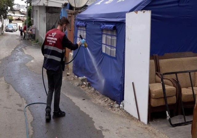 Başkan Savaş: Haşereyle mücadele ediyoruz