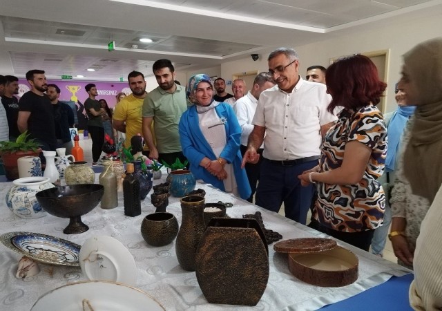 Batmanda el sanatları sergisine yoğun ilgi