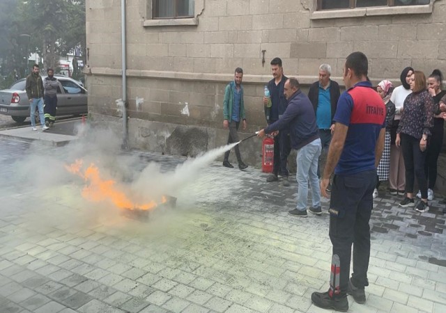 Belediye personelleri ‘İş Sağlığı ve Güvenliği eğitimine katıldı