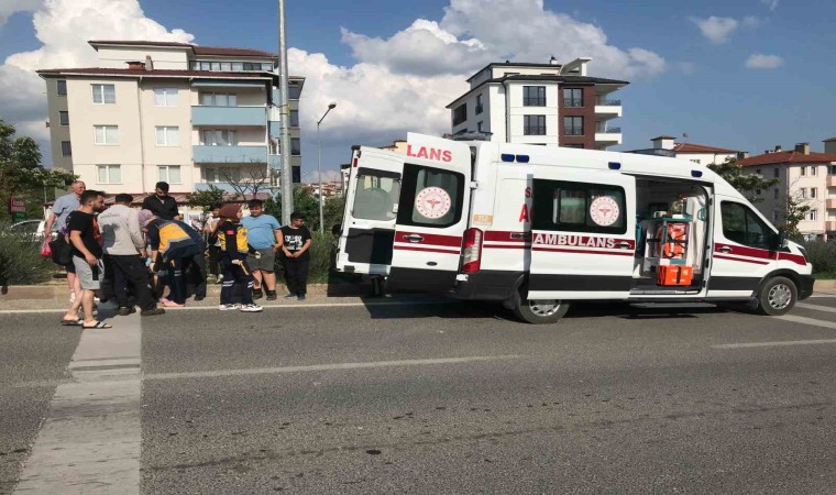 Bilecikte bisikletten düşen çocuk yaralandı