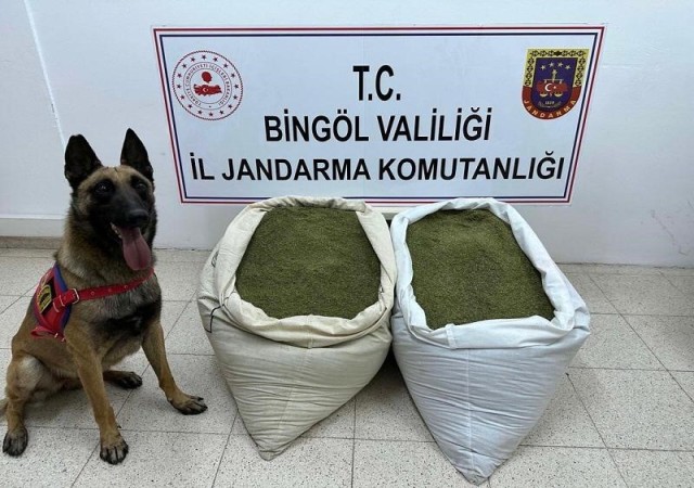 Bingölde 45 kilo uyuşturucu madde ele geçirildi