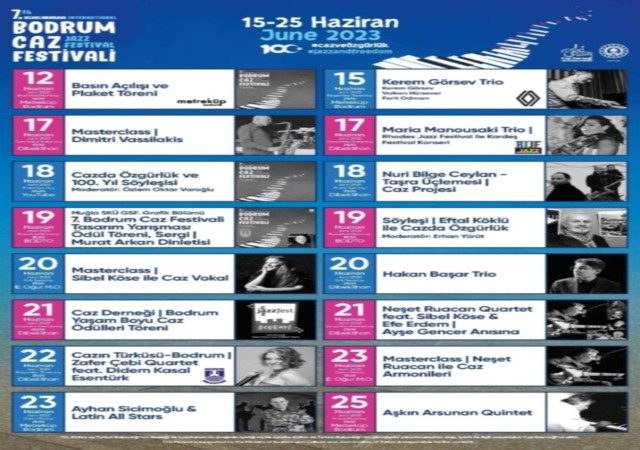 Bodrum Caz Festivali yarın başlıyor