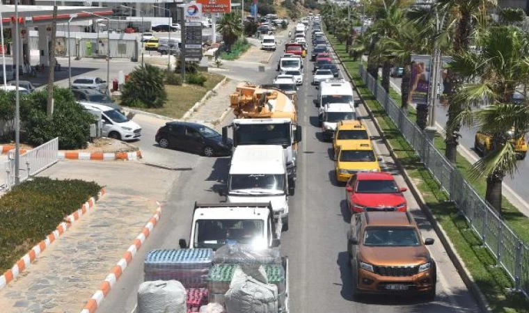 Bodrum’a 3,5 günde 50 binden fazla araç geldi