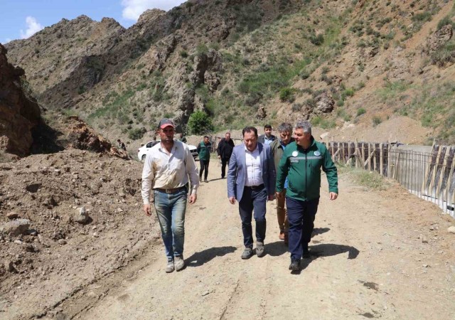 Bölge Müdürü Yavuz; Tortum, Oltu ve Narmanda incelemelerde bulundu