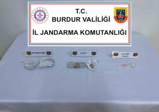 Burdurda 34 gram uyuşturucu ele geçirildi