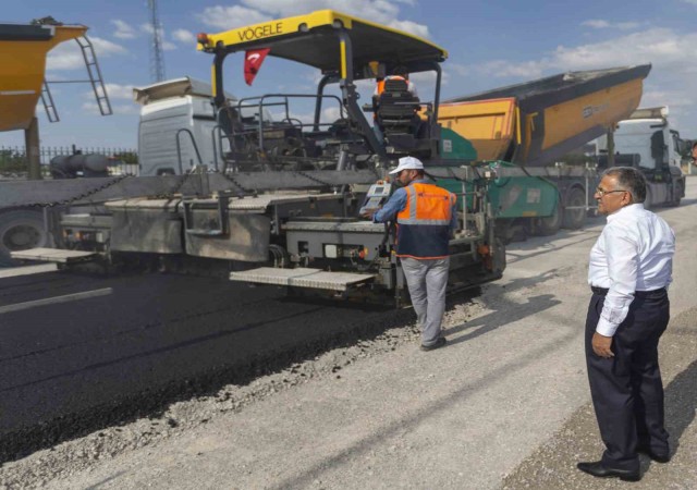 Büyükşehirden Sarıoğlana 7 bin ton asfalt