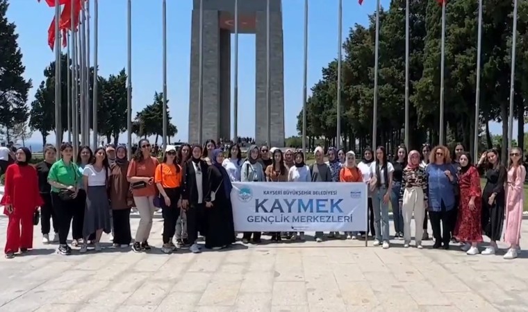 Çanakkale gezisinden dönen öğrencilerden Başkan Büyükkılıça teşekkür