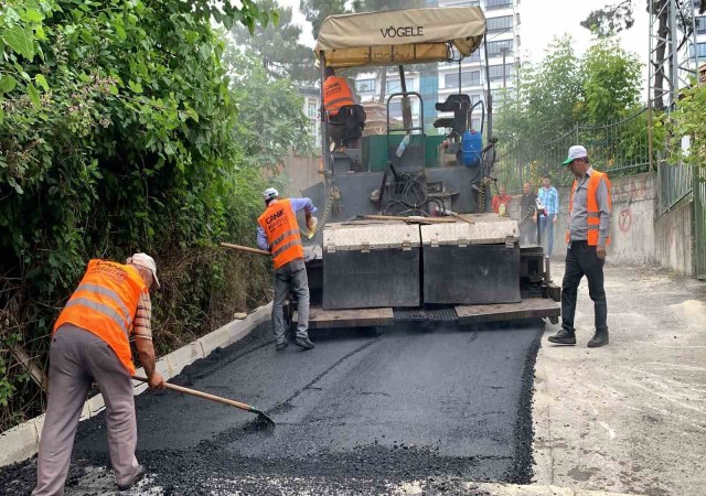 Canikte yollara bakım