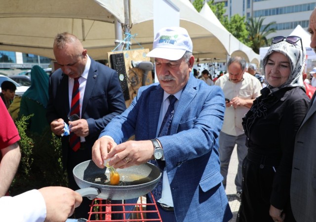 Çevre Haftası kutlamasında “ateş ocağı” ilgi odağı oldu