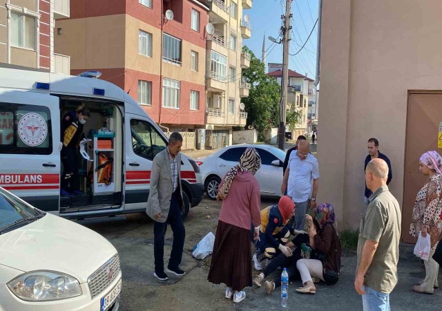 Çorluda trafik kazası: 1 yaralı