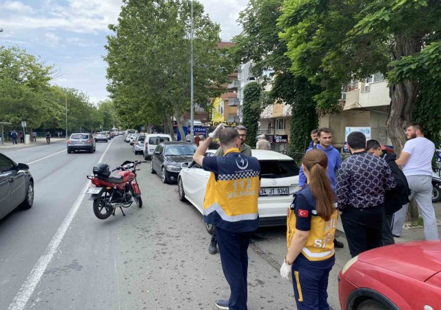 Çorluda trafik kazası: 2 yaralı