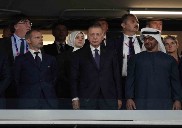 Cumhurbaşkanı Recep Tayyip Erdoğan, Şampiyonlar Ligi Finalini takip etti