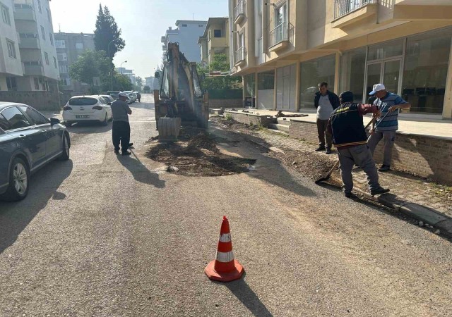 Dulkadiroğlunda asfalt çalışması