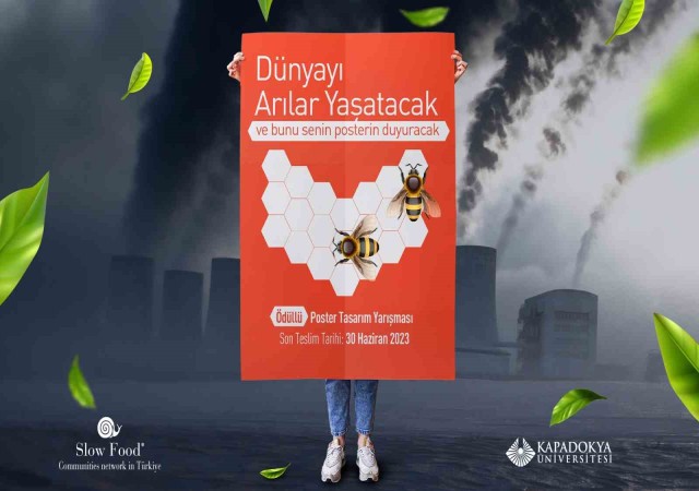 ‘Dünyayı arılar yaşatacak poster yarışması başladı