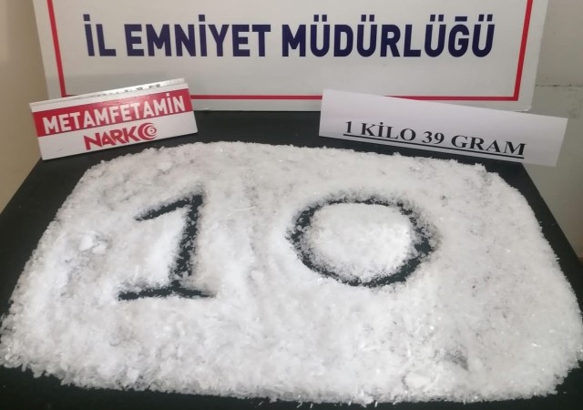 Edremitte bir kilogram uyuşturucu ele geçirildi