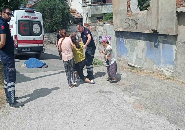 Edremitte ölüm, evine ekmek götürürken yakaladı