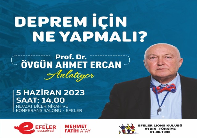 Efelerde de deprem bilinci artıyor