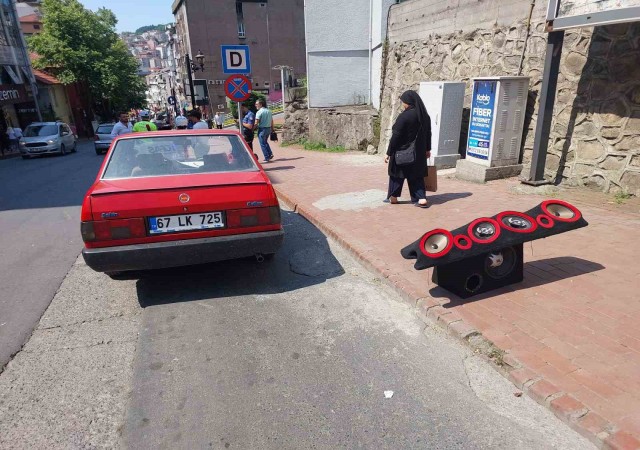 Ekipler ses tesisatını söktü, ceza yazdı