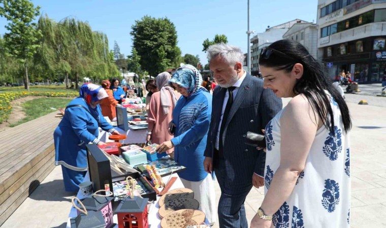 El emeği göz nuru ürünler satışa sunuldu