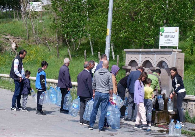 Erzurumluların vazgeçemediği çeşme