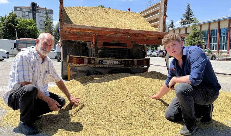 Eskişehirde ilk mahsul açık arttırmayla rekor fiyata satıldı